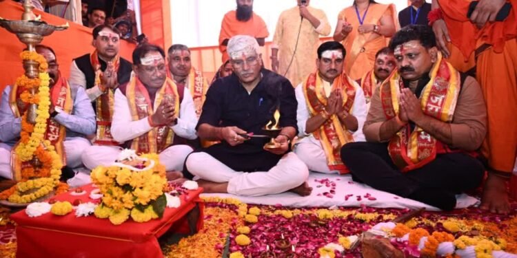 Bhoomi Pujan of ₹146 Crore Bhoramdev Corridor in kawardha